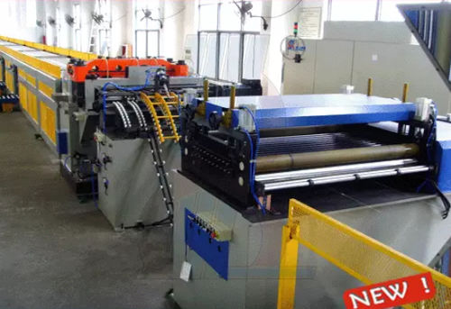 冲头式切割流水线 - HL-1200BS7 - Hengli CNC TechnologyCo., Ltd - 用于铝 / 片材 / 线圈