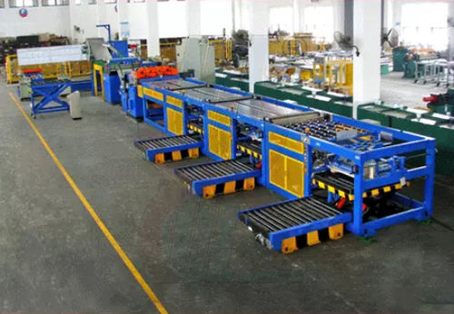 冲头式切割流水线 - HL-1200BS6 - Hengli CNC TechnologyCo., Ltd - 用于铝 / 片材 / 线圈