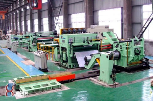 钢材横切流水线 - HJL series - Hengli CNC TechnologyCo., Ltd - 金属薄板 / 纵切机 / 工业用途