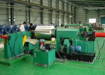 冲头式切割流水线 - HL1200BS3 - Hengli CNC TechnologyCo., Ltd - 用于金属 / 片材 / 堆叠