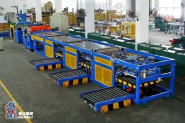 冲头式切割流水线 - HL1200BS6 - Hengli CNC TechnologyCo., Ltd - 用于金属 / 金属薄板 / 堆叠