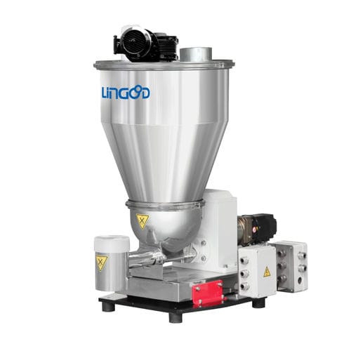双螺杆失重式喂料机 - LG-LW-RT series - WUXI LINGOOD MACHINERY TECHNOLOGY CORP. - 用于难以流动物质 / 粉末 / 高精度