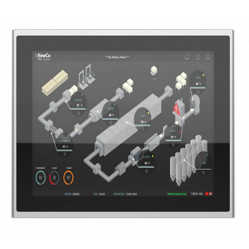 感应电容显示器 - IMF-150X - INDATECH - 多点触摸屏式 / 5线电阻式触摸屏 / LED背光