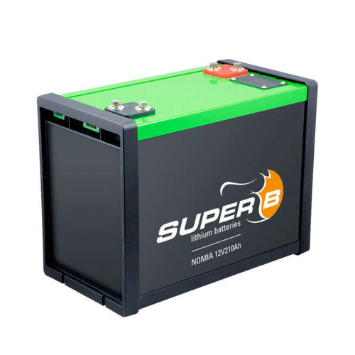 12V电池 - Nomia - Super B Lithium Power B.V. - 盐酸锂铁 / 矩形 / 棱柱形