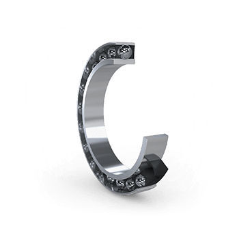 挠性轴承 - TPI Bearings - 滚珠 / 薄型 / 钢