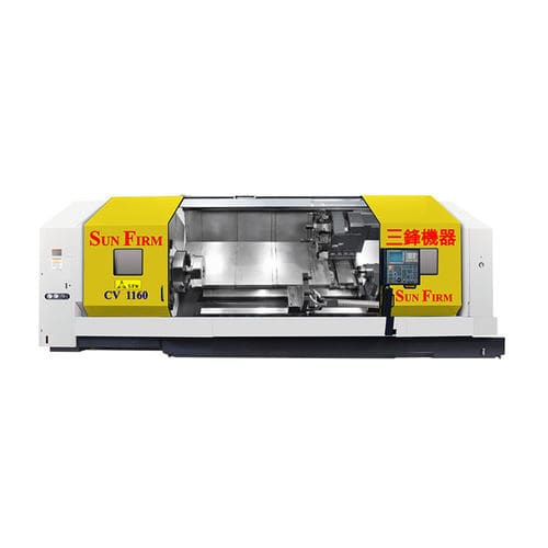 CNC数控车床 - CV series - SUN FIRM MACHINERY IND. CO., LTD. - 卧式 / 双轴 / 斜凳