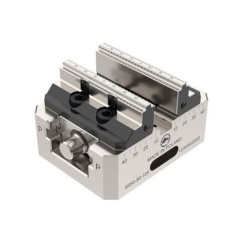 机床夹钳 - 6650-80-105 - Bison S.A. - 用于五轴机床 / 用于铣床 / 5轴