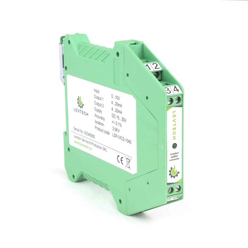 模拟信号变流器 - LSP-CS series - Levtech Service  Production SRL - 隔离 / 分流 / DIN导轨
