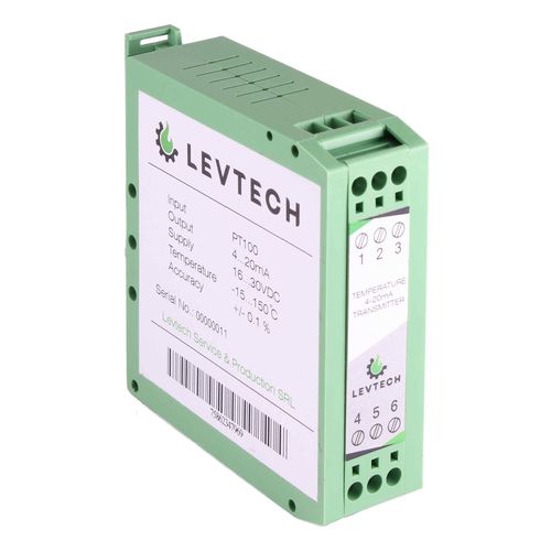 DIN导轨温度变送器 - LSP-TST - Levtech Service  Production SRL - RTD / Pt100 / Pt1000