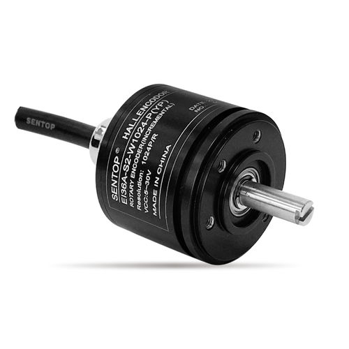 增量旋转编码器 - EI36A - SENTOP by Shanghai Sibo M&E Co., Ltd. - 磁性 / 实心轴 / 数字输出式