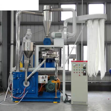 塑料粉磨机 - MF800 - Chengdu PURUI Polymer Engineering Company - 片式 / 立式 / 用于废料回收