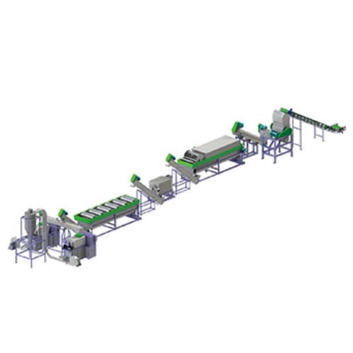 水清洗流水线 - QXB series  - Chengdu PURUI Polymer Engineering Company - 自动 / 用于膜 / 箱包