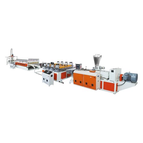 泡沫板生产线 - SJSZ 80/156 - Wuxi JKS Machinery Manufacturing Co.,Ltd - PVC瓦片 / 用于WPC泡沫 / 自动