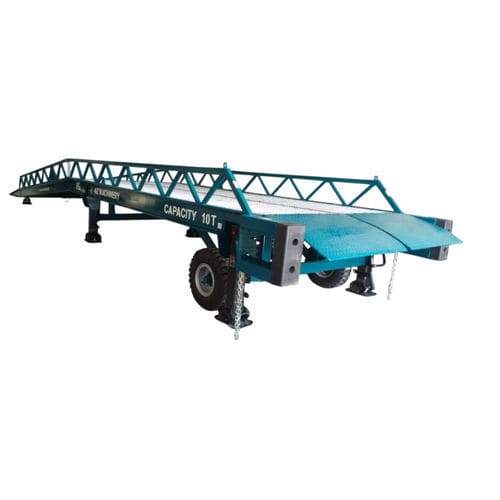 平台装载坡道 - STAR-10-XL-E - AZ RAMP - 用于卡车 / 移动式 / 电动液压