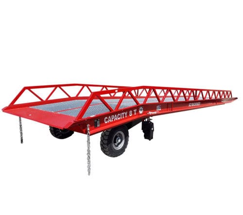 容器装载坡道 - EASY XL-8 LS - AZ RAMP - 用于卡车 / 叉车 / 拖车