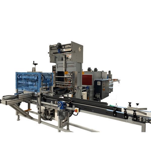 自动收缩包装机 - TURBEY PACKING MACHINERY - 用于美容产品 / 饮料 / 用于化学品