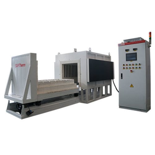 炉底可移动式炉 - STT-455-14 - Henan Sante Furnace Technology Co.,Ltd. - 烧结 / 热量 / 自动