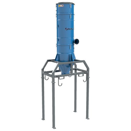 带气动清洁分流过滤器 - Silofilter 200 PN - DU-PUY srl - 压缩空气式 / 灰尘 / 芯式