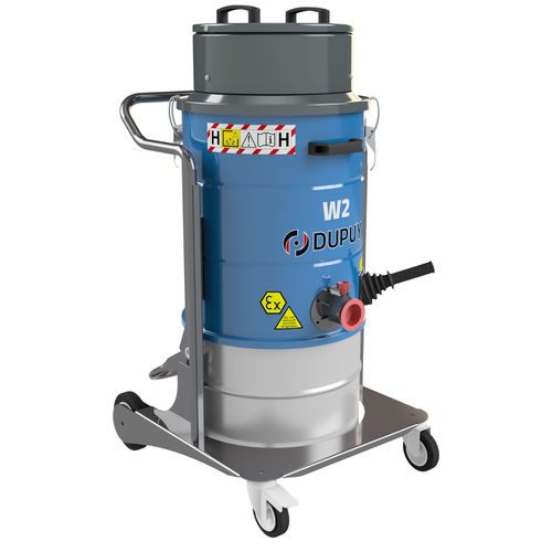 工业吸尘器 - W2 AIR-EX 7V 1/3D Z22 - DU-PUY srl - 粉尘 / 压缩空气 / 轮式
