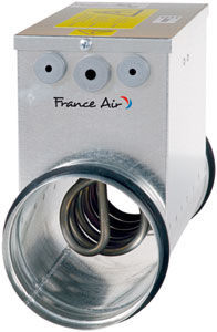 空气加热器 - SYSTAIR CIREC  - FRANCE AIR - 导管 / 对流式 / 电动