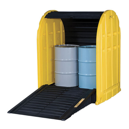 双桶储物棚 - EcoPolyBlend™ DrumSheds™ 2867 - Justrite Safety Group