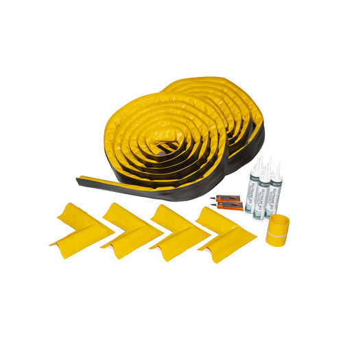 挠性防漏围堤 - Make-A-Berm Kit - Justrite Safety Group - PVC涂层 / 耐挤压 / 耐酸