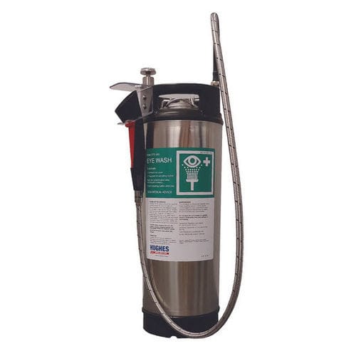手提式工业淋浴器 - STD-38G - Justrite Safety Group - 带眼部/面部喷淋器 / 自主