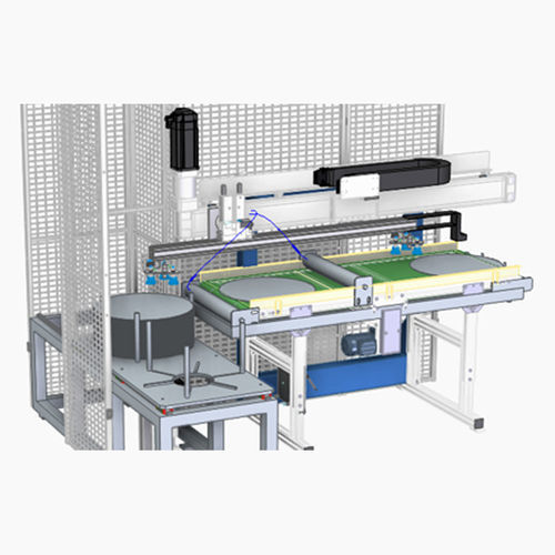 进料堆垛线 - Sander Automation - 用于切割机 / 零件 / 网格结构