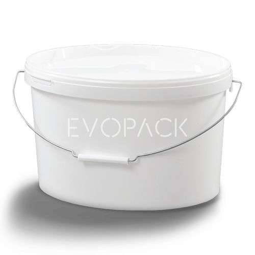 塑料桶 - 80018 - EVOPACK - 椭圆 / 带盖 / 带把手