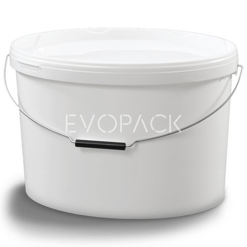 塑料桶 - 80055 - EVOPACK - 椭圆 / 带盖 / 带把手