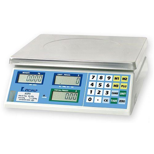 平台秤 - ASPX Series - KINGSHIP WEIGHING MACHINES CORP. - 电子 / 重量/价格 / 千克