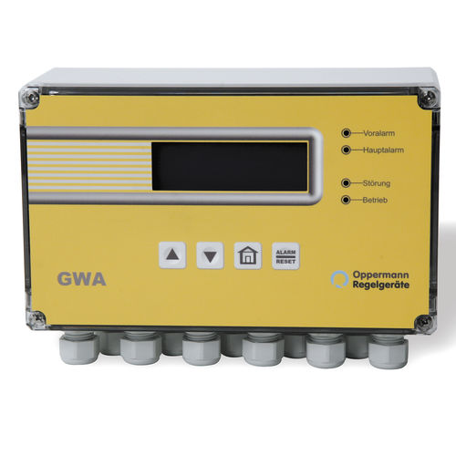 气体检测控制中心 / 壁挂安装 - GWA-M 3.6 - Oppermann Regelgeräte - 多通路 / LCD 显示屏 / CO