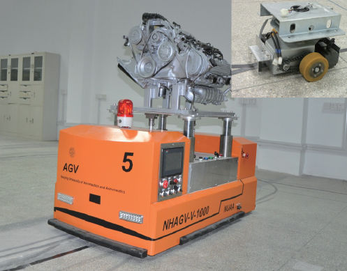 重载AGV - Wuxi Frederick Measurement and Control Instrument Co., Ltd. - 带磁力导向 / 带平台