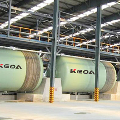 混凝土粉碎机生产线 - BM  - KEDA INDUSTRIAL GROUP COMPANY - 圆柱形 / 分批