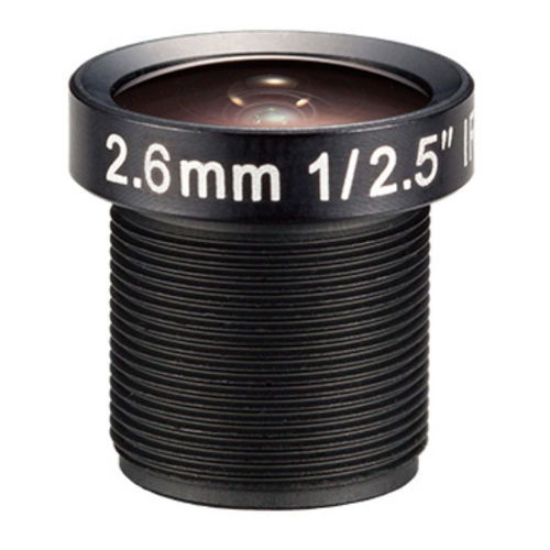 广角摄像机物镜 - E3181B - Xiamen Leading Optics Co., Ltd - 焦距固定式 / 用于安全 / 用于地形和空间成像