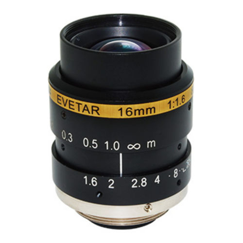 机器视觉摄像机物镜 - E3128F - Xiamen Leading Optics Co., Ltd - 高解析度 / 兆像素解析度 / 低畸变率