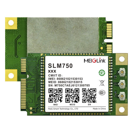 GPRS通信模块 - SLM750 mini PCIe - MeiG Smart Technology Company - GSM / GPS / 无线型