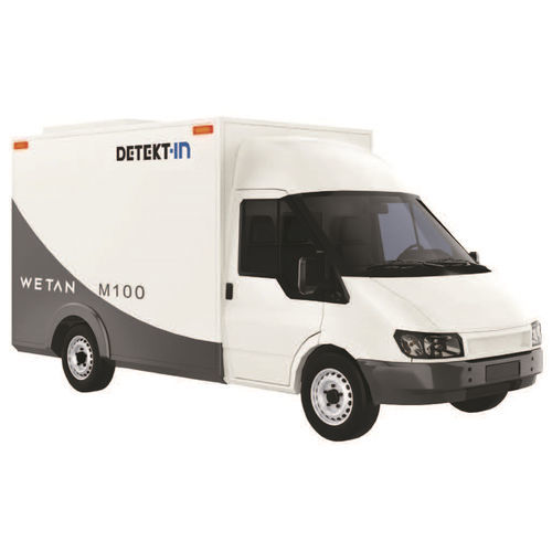 X射线检测系统 - WETAN M100 - DETEKTIN - 反向散射 / 车下 / 用于容器