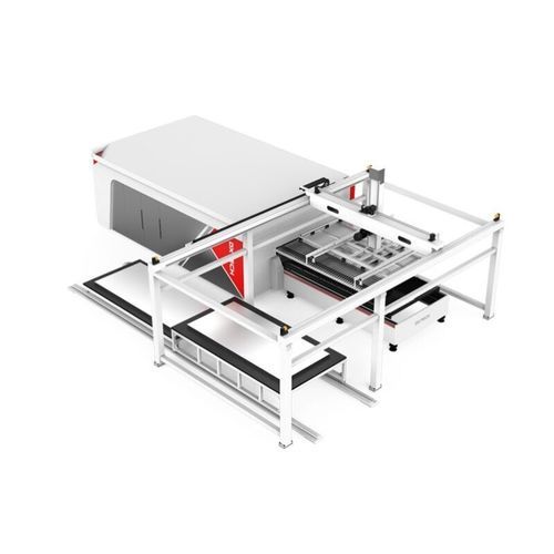 自动装载切割机 - A-PRO series - DXTECH CNC Machine Co., Ltd. - 光纤激光 / 用于金属 / 金属薄板