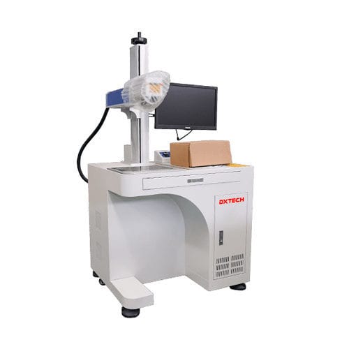 光纤激光打标机 - DXTECH CNC Machine Co., Ltd. - 用于不锈钢 / 用于铝 / 落地式
