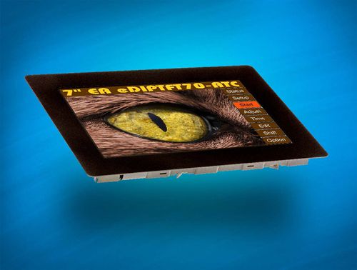 TFT LCD显示屏 - EDIPTFT series - DISPLAY VISIONS GmbH - 电阻式触摸屏 / 感应电容 / 彩色