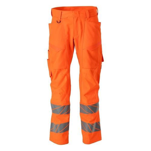 工作裤子 - 24579-236 - Mascot Workwear - 布料 / 橙色 / XXL