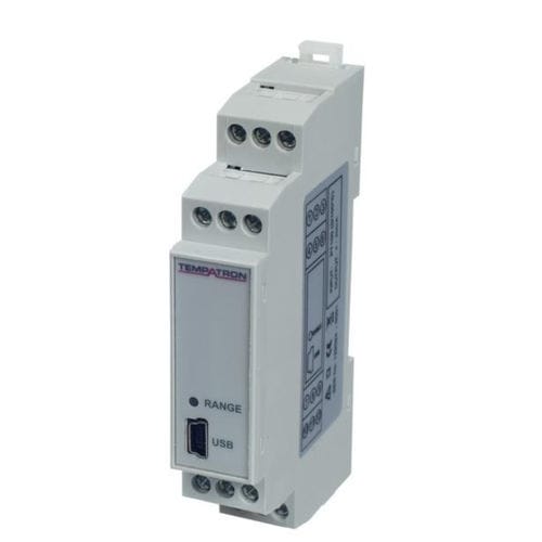 模拟信号调节器 - TEM18T  - Tempatron - 可配置 / USB / DIN导轨