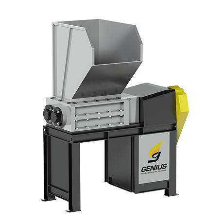 初级撕碎机 - KD series - Genius Machinery Co., Ltd - 双轴式 / 塑料 / 紧凑型
