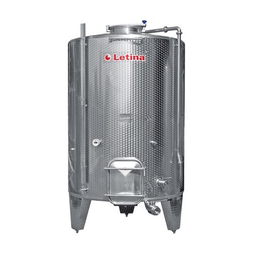 混合贮液罐 - VIK series - Letina - 发酵 / 加工 / 排放
