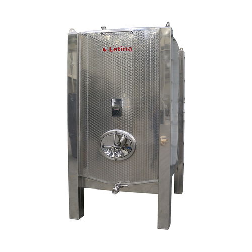 存储贮液罐 - KR series - Letina - 液体 / 不锈钢 / 长方形