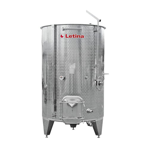 加工贮液罐 - PZPK series - Letina - 冷却 / 葡萄酒 / 不锈钢