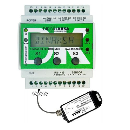 全向测斜仪 - INC-E725 - DINAKSA PESAJE - RS-485 / 电压输出 / 4-20 mA