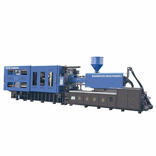 卧式注塑机 - SHE1800G - NINGBO SANSHUN MACHINERY & TECHNOLOGY CO.,LTD - 伺服液压 / 用于PET / 肘杆式