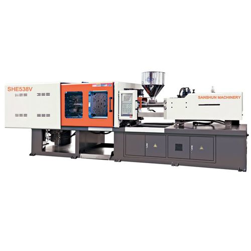 卧式注塑机 - SHE538V - NINGBO SANSHUN MACHINERY & TECHNOLOGY CO.,LTD - 液压 / 肘杆式